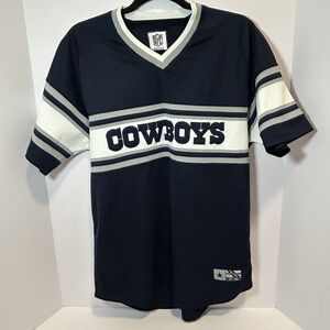 NFL Apparel Dallas Cowboys Pull Over Shirt Size‎ Medium V Neck